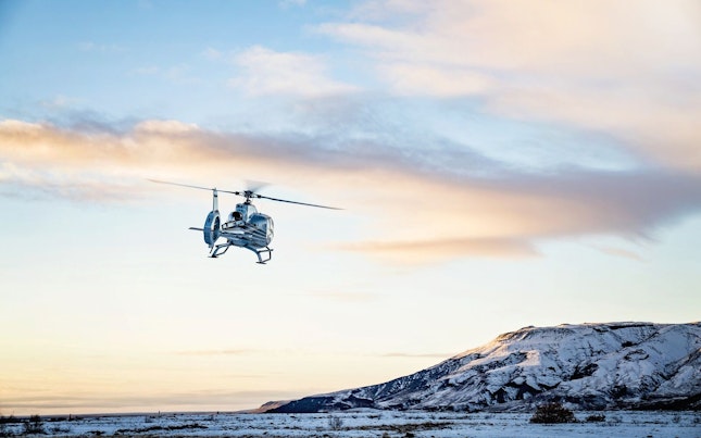 Light Trails in the City at Night
